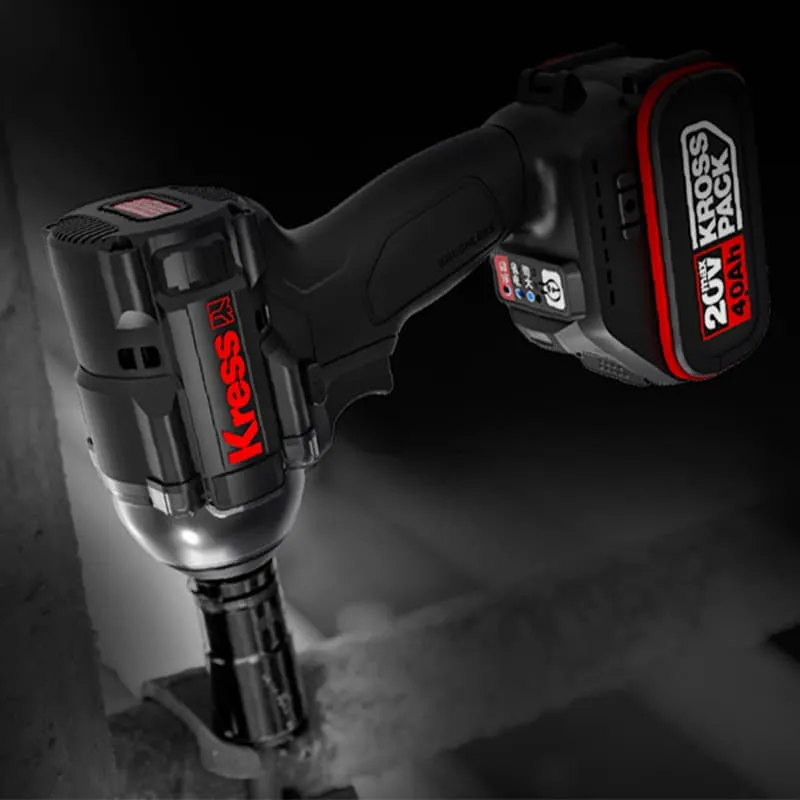 Гайковерт ударный KRESS KU272 20V 400 Нм бесщеточный аккумуляторный — детальное фото